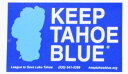 【期間限定ポイント3倍】訳有 キープ タホ ブルー ステッカー KEEP TAHOE BLUE STICKER アウトドア キャンプ ギア カスタム シール デコ LAKE レイク 湖 アメリカ