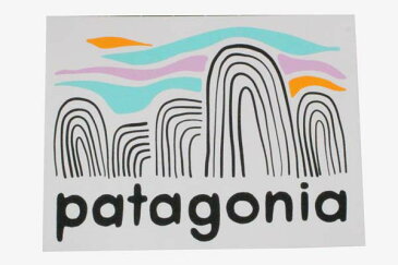 パタゴニア フィッツロイ ボルダーズ ステッカー PATAGONIA FITZ ROY BOULDERS STICKER ロゴ 長方形 シール デカール メール便 新品