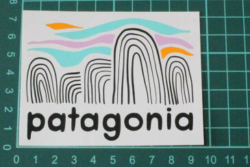 パタゴニア フィッツロイ ボルダーズ ステッカー PATAGONIA FITZ ROY BOULDERS STICKER ロゴ 長方形 シール デカール メール便 新品
