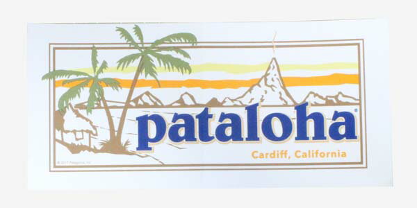 【期間限定ポイント3倍】【マニア・コレクター】パタゴニア カーディフ カリフォルニア パタロハ ステッカー PATAGONIA CARDIFF CALIFORNIA PATALOHA STICKER 新品 ご当地 アメリカ USA CA シール 正規品 即納