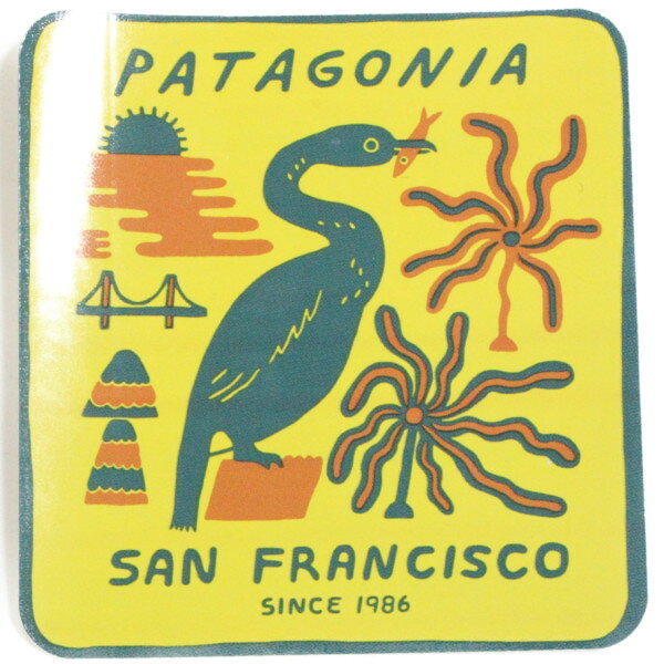 樂天商城 - 【マニア・コレクター】パタゴニア ステッカー サンフランシスコ スペシャル 新 PATAGONIA SAN FRANCISCO STICKER シール アメリカ 店舗 限定 コレクション 海外