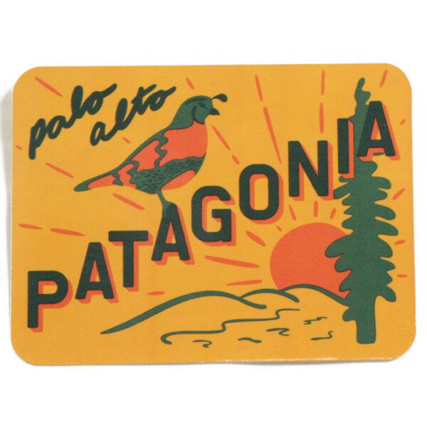 【マニア・コレクター】パタゴニア ステッカー パロ アルト スペシャル 鳥 PATAGONIA PALO ALTO CA シ..