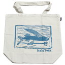 パタゴニア　マザーズバッグ パタゴニア キャンバス バッグ ハレイワ トライデントフィッシュ PATAGONIA BAG HALEIWA HAWAII ハワイ 飛魚 TOTE 限定 海外 エコ トート