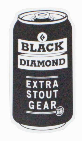 ブラックダイアモンド ビール ステッカー BLACK DIAMOND STICKER シール 登山 ロック クライミング アイス ライト ギア カスタム アメリカ