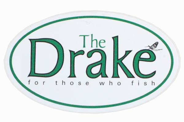 【期間限定ポイント10倍】訳あり ザ ドレイク マガジン ステッカー THE DRAKE STICKER シール フライフィッシング 釣り 雑誌 FLY FISHING 鱒 カスタム アメリカ