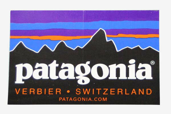 樂天商城 - 【マニア・コレクター】パタゴニア ステッカー ヴェルビエ スイス PATAGONIA VERBIER SWITZERLAND ご当地 スイス ベルビエ STICKER フィッツロイ シール 海外 店舗