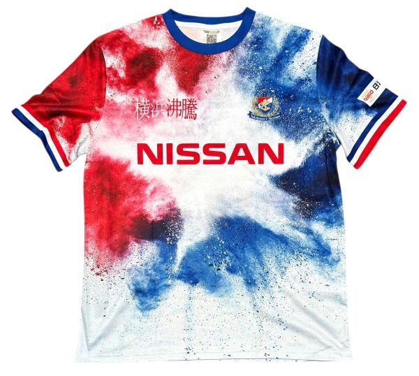 【期間限定ポイント10倍】横浜Fマリノス 2019 横浜沸騰 ユニフォーム トリコロール YOKOHAMA F MARINOS 応援シャツ Jリーグ サッカー サポーター フリーサイズ 新品