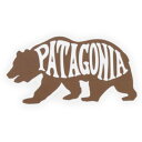 【期間限定ポイント10倍】廃番 パタゴニア ステッカー ベアヘブン PATAGONIA BEAR HEAVEN STICKER シール デカール クマ くま 熊 キャンペーン 新品 ネコポス 同梱