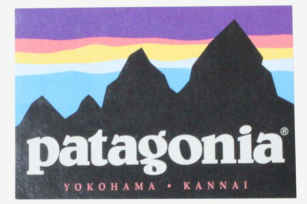 【期間限定ポイント5倍】訳有 パタゴニア 横浜 関内 リニューアルオープン 旧 フィッツロイ ステッカー PATAGONIA YOKOHAMA KANNAI 日本 シール デコ カスタム