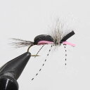 【期間限定ポイント10倍】アンプカ ヒッピーストンパー ピンク 6本セット UMPQUA HIPPIE STOMPER FLY FISHING 完成品 針 管釣 湖 ドライ フライ チェルノブイリ テレストリアル アント ビートル ティムコ 新品