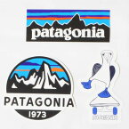 【期間限定ポイント10倍】訳あり パタゴニア ステッカー 光沢 3種セット PATAGONIA フィッツロイスコープ P-6 ブループリンツ カツオドリ 鳥 FITZROY シール SET