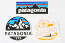 【期間限定ポイント10倍】訳あり パタゴニア ステッカー 光沢 3種セット PATAGONIA フィッツロイスコープ P-6 セイムオーシャン 動物 魚 太陽 ...