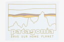 【マニア・コレクター】パタゴニア ステッカー '73 スカイライン PATAGONIA SKYLINE STICKER PLANET 海外 アメリカ シール デカール 四角 カスタム デコ 紙製 新品(4)