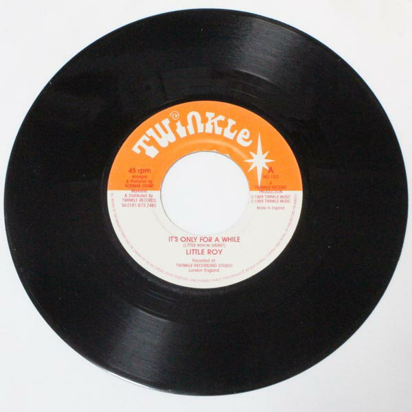LITTELE ROY IT'S ONLY FOR A WHILE TWINKLE UK 7インチ レコード リトル ロイ DUB ルーツ ROOTS レゲエ ラスタ REGGAE BROTHERS ダブ