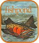 ڴָݥ3ܡۥեåݥ ƥå ȥ饦 FISHPOND DROP OFF TROUT STICKER      ǥ ե饤 FLY ӿ ߡȥإå