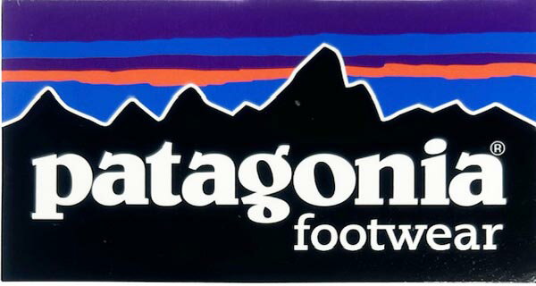 【期間限定ポイント10倍】訳あり 廃番 パタゴニア フットウェア ステッカー PATAGONIA FOOTWEAR STICKER フィッツロイ FITZROY シール キャンペーン デコ 撤退 新品