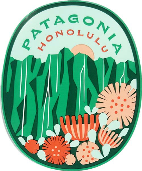 【期間限定ポイント5倍】訳あり パタゴニア ステッカー ホノルル ハワイ スペシャル PATAGONIA HONOLULU HAWAII SP アメリカ USA 店舗 海外 限定 新品