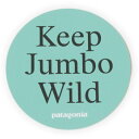 【期間限定ポイント10倍】訳あり パタゴニア キープ ジャンボ ワイルド ステッカー PATAGONIA KEEP JUMBO WILD 熊 ベアー 非売品 キ...