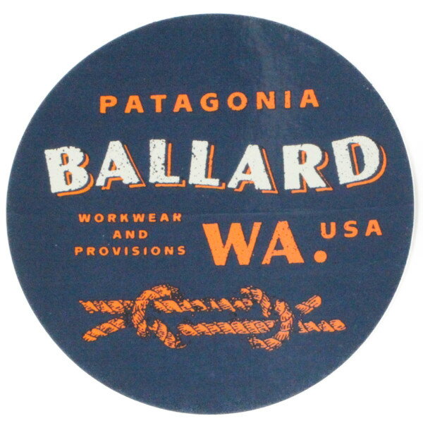 樂天商城 - 【マニア・コレクター】訳有 閉店 貴重 パタゴニア ステッカー バラード スペシャル PATAGONIA BALLARD WA ワシントン シール 海外 アメリカ USA 店舗限定 非売品