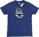 パタゴニア 訳有 海外限定 パタゴニア フィッツロイ サーフバン LW コットン Tシャツ カーディフ 紺 PATAGONIA FITZROY SURF VAN CARDIFF TEE CNY 新品