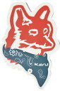 【期間限定ポイント10倍】訳あり カブー ステッカー KAVU STICKER アメリカ アウトドア コヨーテ 狐 動物 キャンプ ギア カスタム デコ シール...