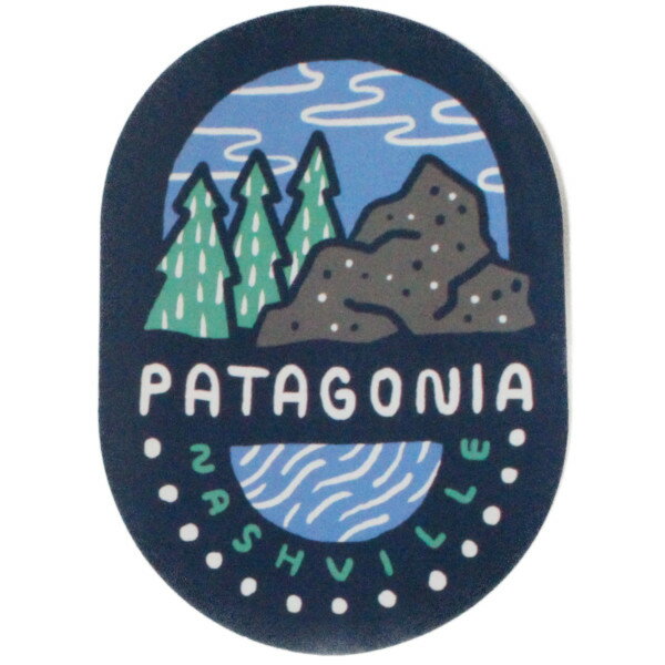 Rakuten - 【マニア・コレクター】パタゴニア ステッカー ナッシュビル テネシー スペシャル PATAGONIA NASHVILLE STICKER シール アメリカ USA 海外 店舗 限定 コレクション