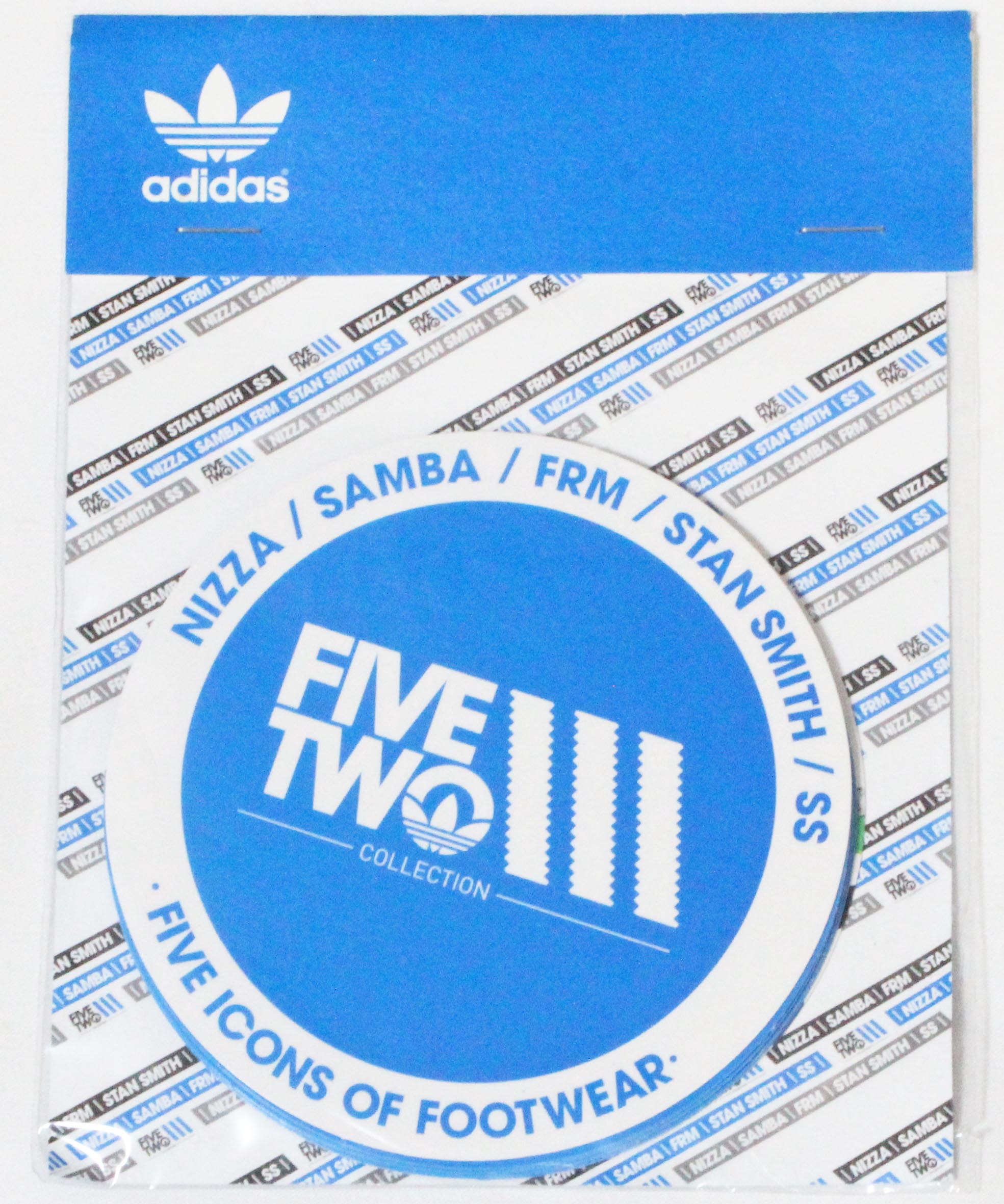 アディダス スリーストライプス 誕生60周年 FIVE-TWO 3 ステッカー 8枚セット ADID...