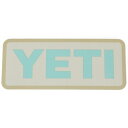 イエティ ロゴ ステッカー YETI LOGO STICKER B シール デカール クーラー タンブラー アウトドア チューン デコ カスタム ネコポス 新品