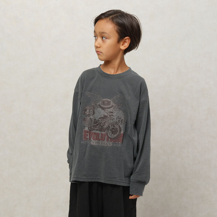 ピグメントプリントBIGロンT キッズ 子供服...の紹介画像3