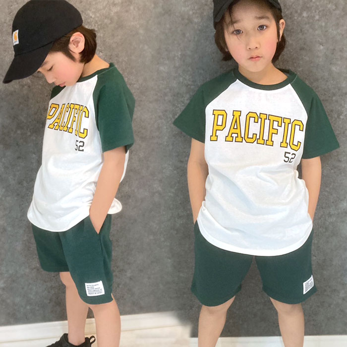【送料無料】ちょいBIGtシャツ キッズ 半袖Tシャツ 子供服 男の子 女の子 プリント...