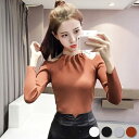 レディース ロンT 肩あき オフショルダー 長袖 カジュアル アメカジ 韓国ファッション 秋服 冬服 M L 「M367」