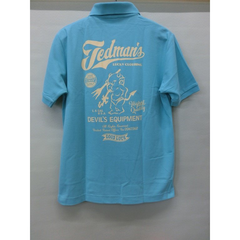 TEDMAN テッドマン ポロシャツ ドライポロシャツ TSPS-137D エフ商会 ミント 管理N