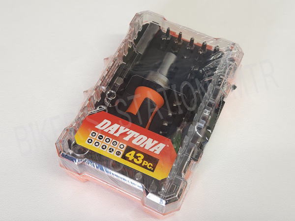 Rakuten - DAYTONA デイトナ ミニツールセット 43ピース ラチェットドライバー付 工具セット DIY 61371 管理L