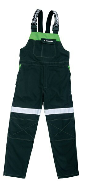 KAWASAKI カワサキ 純正 メカニック オーバーオールII 帯電防止加工 ツナギ 作業着 管理T