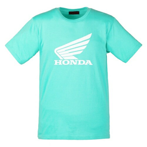 乐天商城 - HONDA ホンダ 純正 ウイングTシャツ セレストブルー コットンTシャツ バイクTシャツ 管理N