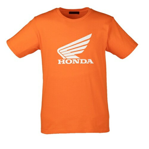 Rakuten - HONDA ホンダ 純正 ウイングTシャツ オレンジ コットンTシャツ バイクTシャツ 管理N