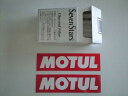 国内正規品 MOTUL モチュール ステッカー110×30mm 2枚セット