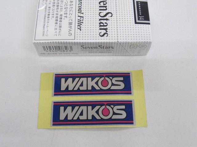 WAKO’S/ワコーズ耐熱ステッカー2枚メール便対応商品！