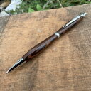 2Pice木製シャープペンシル 0.5mm【ウェンジ材・縞杢】艶消し仕上げ ・ギフトボックス入り