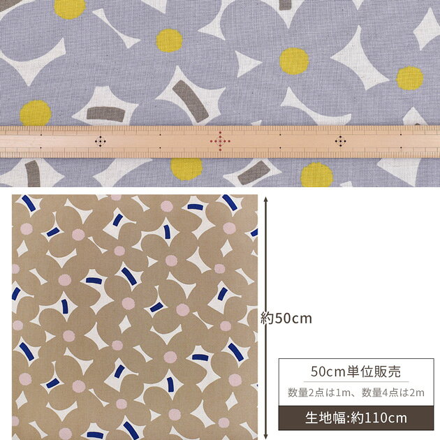 【スペシャルセール】 う早この布 綿麻 キャンバス 生地 よもぎ ■ こばやし 花 花柄 フラワー フラワー柄 フラワープリント 北欧 北欧風 北欧調 綿カス 柄 おしゃれ 綿 麻 リネン コットン 布 インテリア エプロン 国産 日本製 手芸 手作り 商用利用可 eki10 ■ auc-my-mama-10031398 手作り工房MYmama(エムワイママ) サンプル画像2