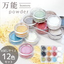 【クーポン配布中】レジン 着色剤 粉 万能 パウダー 12色セット ■ 染料 着色 着色料 光沢 LED uv 高発色 高濃度 レジン液 UV樹脂 ジェル ネイ...