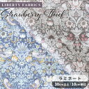 【クーポン配布中】 リバティプリント 別注 国産 つや消し ラミネート ストロベリー・シーフ ■ LIBERTY FABRICS リバティ・ファブリックス 生地...