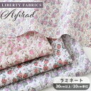 リバティプリント 別注 国産 つや消し ラミネート 生地 アシュテッド ■ LIBERTY FABRICS リバティ・ファブリックス ビニコ ビニールコーティング 花柄 フラワー イチゴ いちご 苺 ストロベリー かわいい 布 ハンドメイド 手芸 手作り MYmama ■