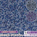 リバティ リバティプリント コロンボ・シャンブレー ウィルトシャー 2022 SS Colombo Chambray 《 LIBERTY FABRICS リバティ・ファブリックス 3339009 生地 布 コットン 綿 シャンブレー コーマコンパクト糸 花柄 フラワー ベリー ハンドメイド 手芸 手作り 》