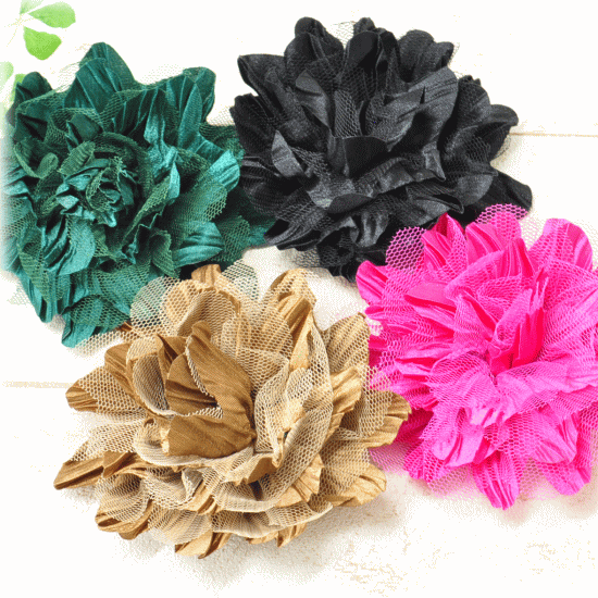 フラワーモチーフ ■ フラワーモチーフ 花 モチーフ 花 髪飾り djh23 ■