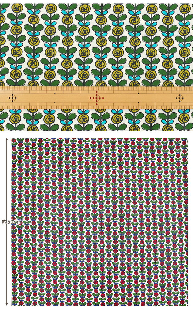 つや消し ラミネート 生地 ミニバラ 《 う早この布 薔薇 ばら 花柄 フラワー 北欧 ナチュラル ブロード 綿 コットン ビニコ ビニールコーティング バッグ ポーチ 小物 布 国産 ハンドメイド 手芸 手作り 商用利用可 eki10 》