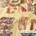 有輪 シャーティング 生地 Cards and upholstery 園部美知子 ■ 有輪商店 ゆうわ yuwa 花 植物 猫 英字 おしゃれ ヴィクトリアン クラシカル エレガント レトロ ブラウス ワンピース 雑貨 パッチワーク 布 綿 コットン 国産 手芸 ハンドメイド 手作り 商用利用可 cig51 ■