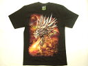 横浜最新 夜光 キングドラゴンの父 ドアップ柄♪魅惑のTシャツKing Dragon M, L 送料220円21