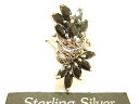 横浜最新 シルバー925SILVER 銀♪魅惑のオニキス風アートリング 9〜13号 メンズレディース 送料無料指輪b76z