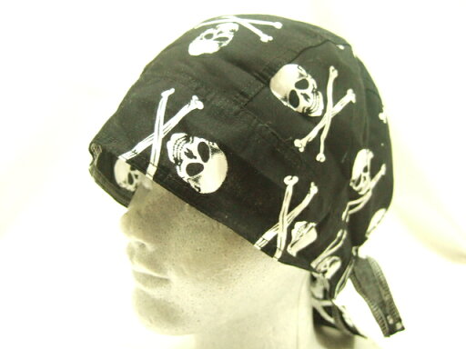 横浜最新 THEドクロ♪魅惑のバンダナキャップ スカール黒 メンズレディース 4点まで送料180円Skull66 横浜最新 THEドクロ♪魅惑のバンダナキャップ スカール黒 メンズレディース 4点まで送料180円Skull66